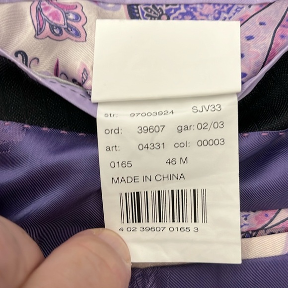 Simon Carter Sports Jacket size 46R, 2 Button Closure, 3” Peak Lapels, Like New - Picture 11 of 17